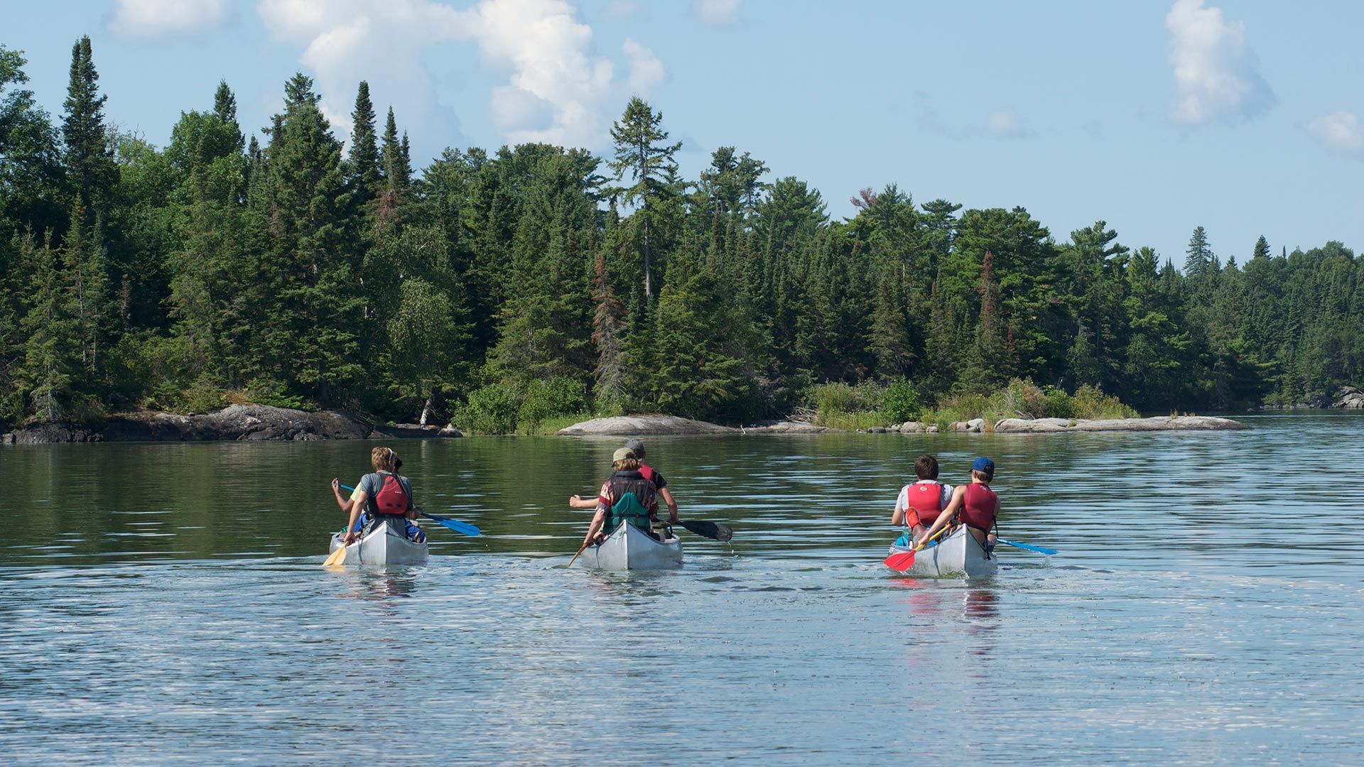 Laketrails Base Camp – Teenage Wilderness Camp – Oak Island, MN