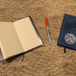 Blue LT Notebook/Checkbook Holder