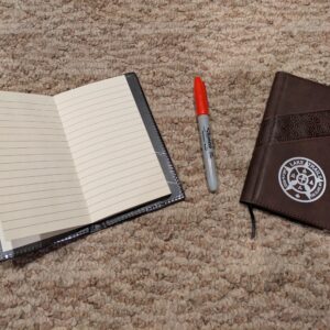 Brown LT Notebook/Checkbook Holder